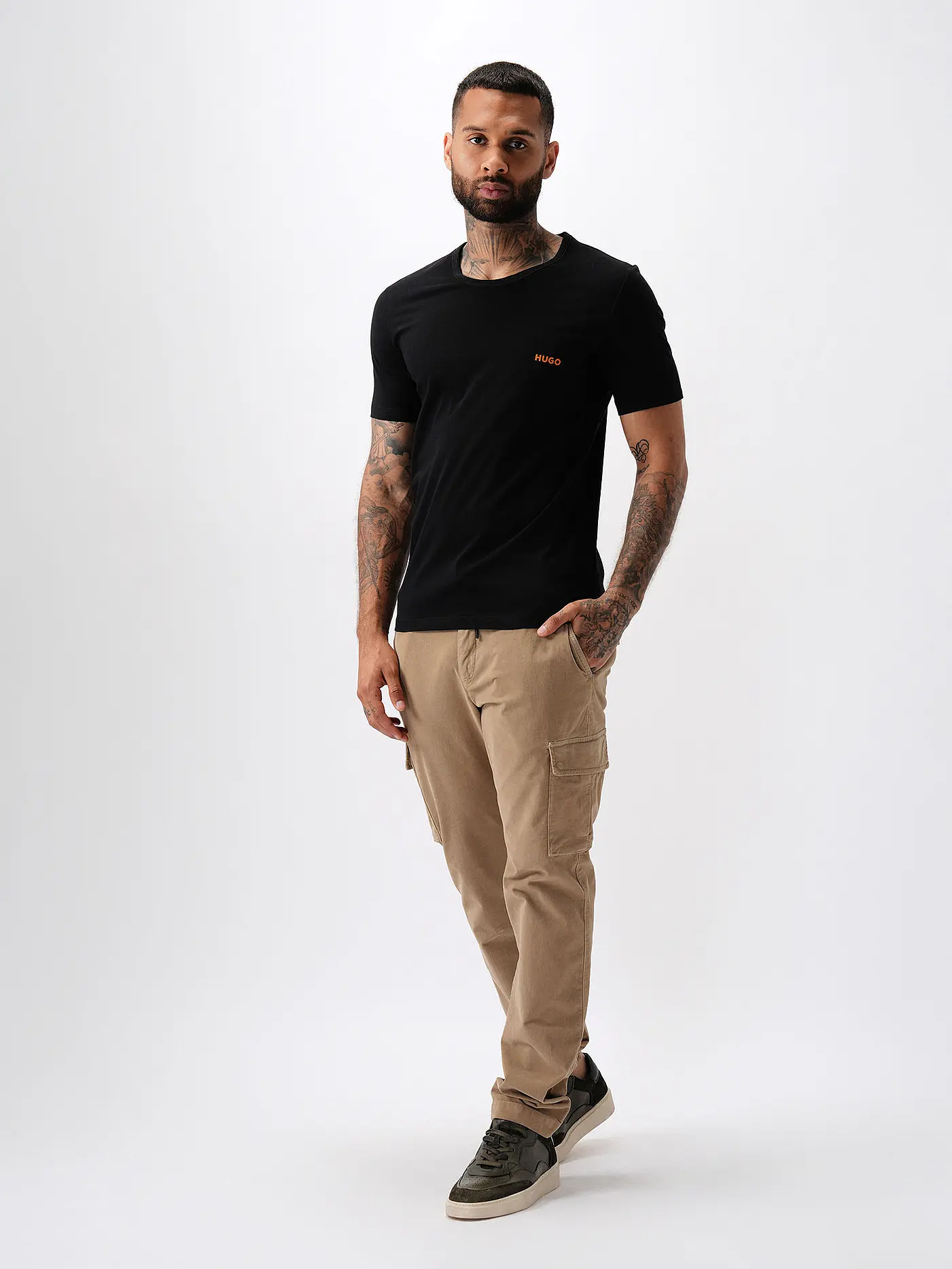 HUGO | T-Shirt 3er Pkg. TRIPLET | blau
